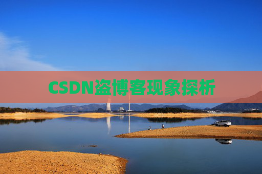 CSDN盗博客现象探析 CSDN盗博客现象探析